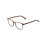Reading Glasses +5.00  Power Rectangular Frame Unisex Brown Yellow Auburn Tortoise 1
