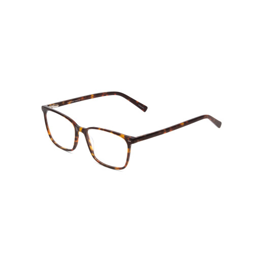 Reading Glasses +5.00  Power Rectangular Frame Unisex Brown Yellow Auburn Tortoise