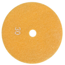 5 inch 125mm Wet Diamond Polishing Pads Marble Granite Grits 30