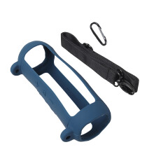 Shock Absorbing Silicone Cover For Flip 7 Speaker-Navy blue