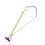 Practical Camera Neck Cord Adjustable Length Strap-Bright Green 1