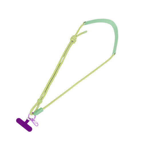 Practical Camera Neck Cord Adjustable Length Strap-Bright Green