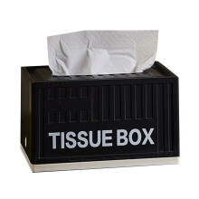 Modern Tissue Box and Napkin Dispenser for Kitchen and Home, Durable PP Hygienic Tissue Storage