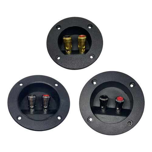 BiWiring-compatibele luidsprekeraansluitingen Cup 75/82/90 mm-3 1