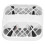 Mini Drone for Beginners with Full Coverage Shell, Altitude Hold and 3 Batteries – White RC Helicopter 1