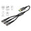 USB Splitter Type C to 2/3 Type C Female Adapters,-1 to 3typec 5