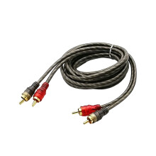 Heavy Duty 2 Male To 2 Male Amplifier Sound Cable 2RCA Sound-2