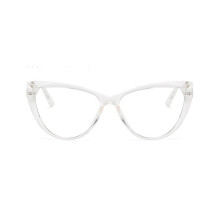 Blue Light Blocking Computer Reading Glasses White Frame +0.00 Anti Eye Strain Eyeglasses for Men and Women