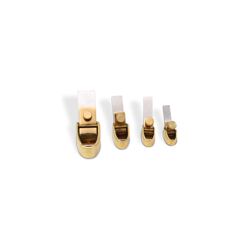 4Pcs Brass Mini Hand Plane Set For Guitar And Violin, Durable Brass Construction, Precision Shaving Control 9330225585695