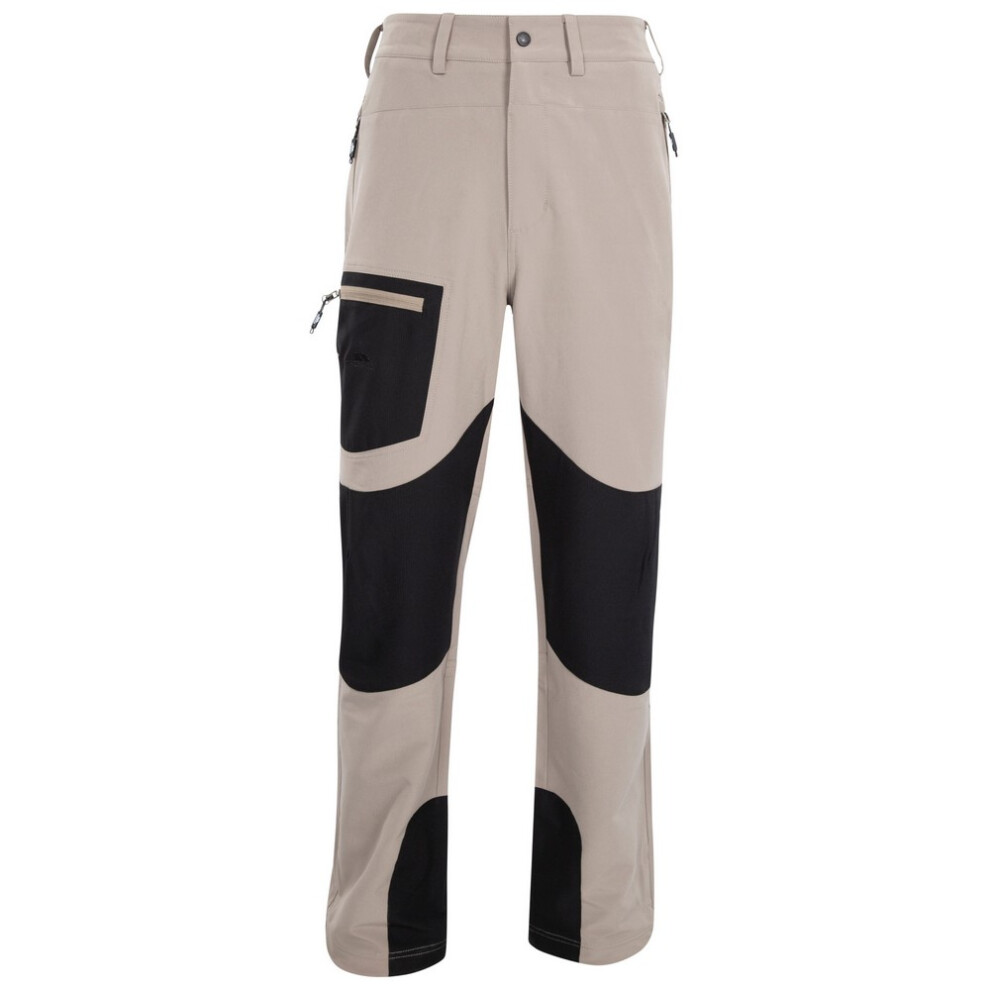 Trespass Men's Passcode Hiking Trousers - Bamboo - Bamboo - S - 95% Polyamide/5% Elastane - Image 2