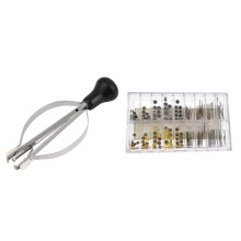 171 Pcs Watch Accessories Repair Tool: 1 Pcs Watch Repair Pins Puller & 170 Pcs Watch Crown Parts Replacement