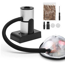 Smoking Gun Cocktail Smoker Set for Food and Drinks, Quick Flavor Infusion, Includes Wood Chips