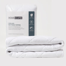 (Super King (180 x 200 cm)) Advanced Cooling Mattress Topper Hypoallergenic & Breathable