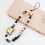 3PCS Beaded Phone Charm Set – Cute Short Strap for Bag and Purse with Easy Attachment Loop 4
