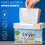 600 Count Natural Coconut Scent Dryer Sheets Bulk PlantBased Fabric Softener Sheets for Static Reduction 2