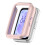 Semi Enclosed PC Case Hollow Out Protective-Pink 11 or 11NFC 1