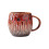 Mikrowellengeeigneter großer Kaffeebecher aus Keramik,-Rot 1