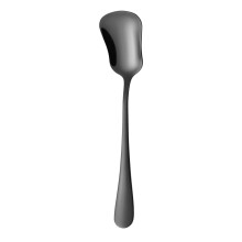 Elegant 304 Stainless Steel Gourd Shape Spoon Small-Black