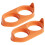 2Pieces Silicone Eggs Molds For Cooking Breakfast-orang  color 1