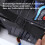 Elastic Luggage Cover for Travel, Durable Washable Suitcase Protector with Vivid LongLasting Print 5