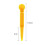 Golf Ball Pin Holder Plastic Foldable 180 Rotation 6