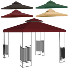 PopStore10' x10' Dwupoziomowa altana z baldachimem, blokująca promienie UV