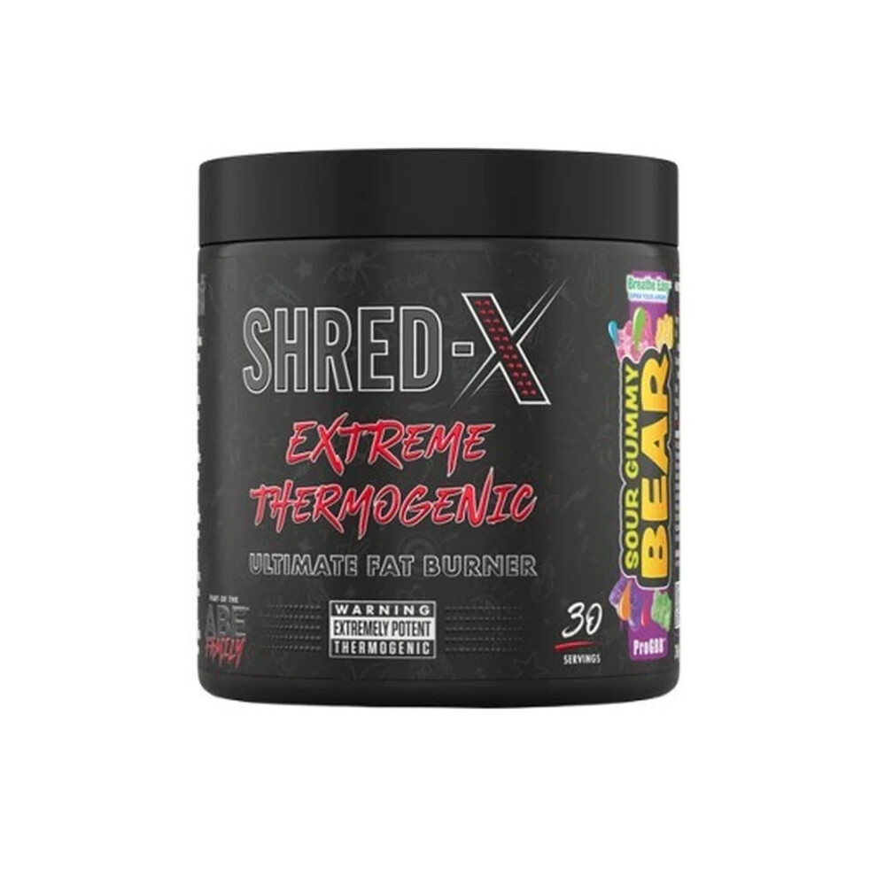 Shred-X Powder, Sour Gummy Bear - 300 grams