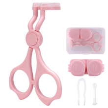 Contact Lens Applicator Tool Pink – Easy Lens Application and Quick Removal, BeginnerFriendly Travel Kit