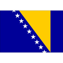 Flagga - Bosnien Bosnien