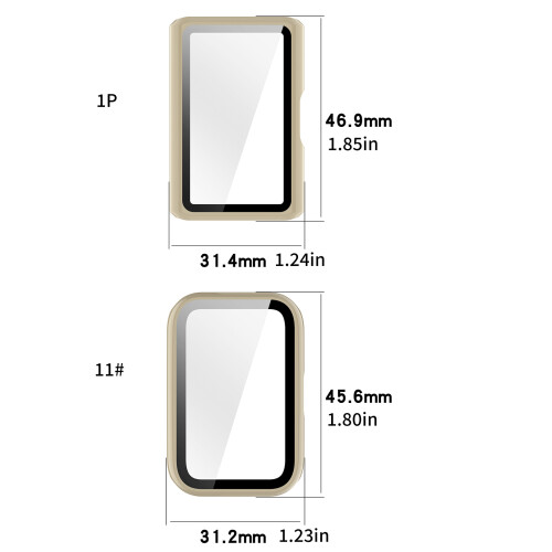 Full Coverage Protective Case-glossy pine needle g 11 or 11nfc 2