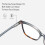 Blue Light Blocking Reading Glasses for Women, Stylish Leopard Frame, Anti Eyestrain Computer Use 4