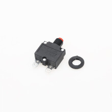 7 Amp Resettable Thermal Circuit Breaker with Manual Reset Overload Protection Switch 7A