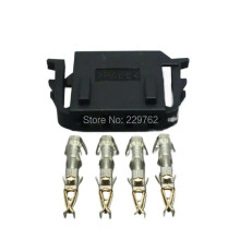 Automotive Wire Harness Connector 191972714 4 Pin 2.8mm Female for Golf 6, Factory‑Style Set (30pcs)