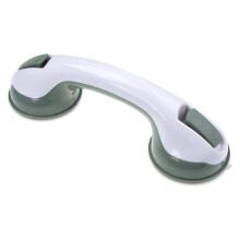 Grab Bar Bathroom Handle with Ergonomic Grip Design, Suction Safety Handrail for Shower and Tub