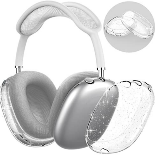 Glitzernde transparente TPU-Hülle für AirPods Max
