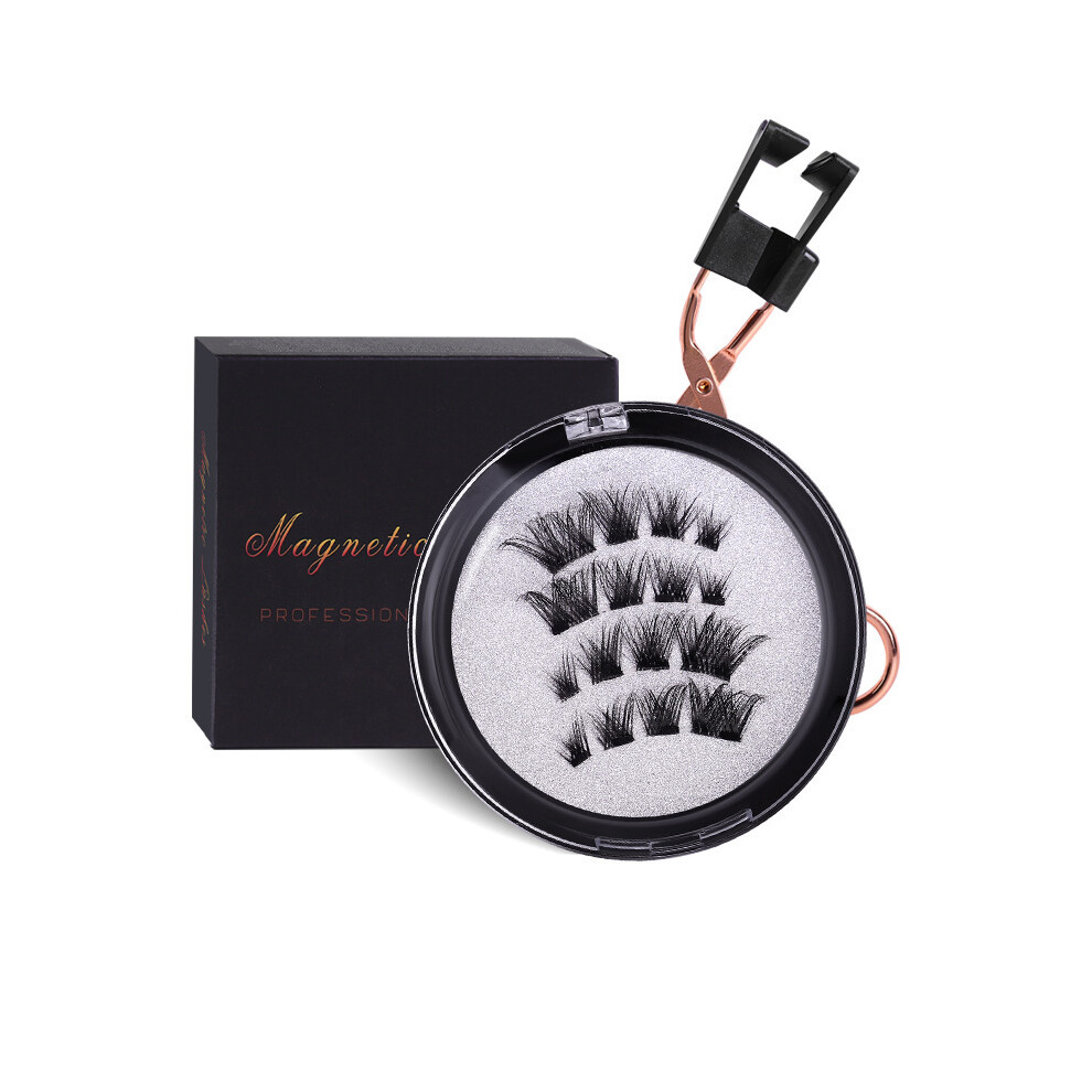 Inf Hpd10 Magnetic Eyelashes With Applicator - Natural Style