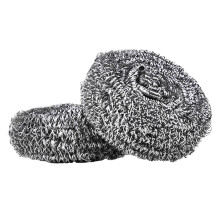 2pcs Stainless Steel Scrubber Pads with Spiral Design for Pots and Pans, Non‑Slip Reusable Kitchen Cleaning Sponge