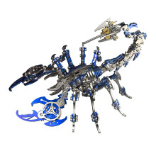 3D Metal Scorpion Puzzle for Adults, DIY Mechanical Model Kit with Durable Steel Build