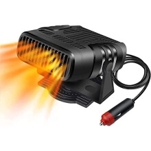 12V Car Heater Defroster 120W Fast Defrost Demist Dual Mode Heating Cooling 360 Rotatable Fan