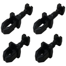 RV Refrigerator Vent Latch Set E377, Universal RV Fit, Secure Vent Closure, Easy Install, Set of 2