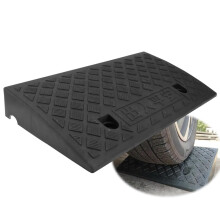 Wheelchair Ramp 5 Inch Rise Rubber Threshold Ramp for Home Doorway and Curb Anti Slip Heavy Duty