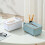Multifunction Tissue Box Organizer with Remote Control Holder, Modern ABS Rectangular Storage for Living Room and Kitchen 5