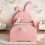 3ft Single Rabbit-Shaped Upholstered Bed Frame 12