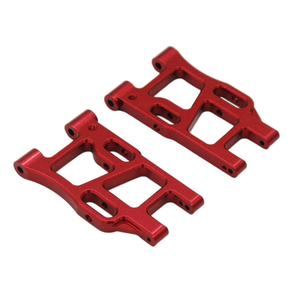 Metal Swing Arm 1/10 Rc Car Rear Suspension Arm Upgrade For Lc Racing Ptg2 Offroad 4Wd Buggy Red 9330225635161