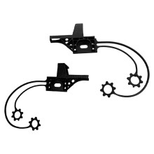 Left Right Headlight Rear Cover Mounting Supports Stand For 740i