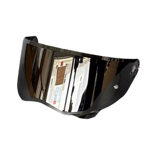 Scratch Resistant Helmet Visors Offering UV400 Filter-Silver