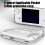 Handheld Game Console Accessory Transparent Protector-Clear 5