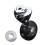Push Start Key Decoration In Heart Design With-Silver Lemon 1