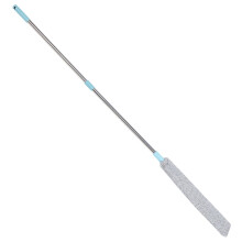 Reusable Microfiber Floor Duster with Long Handle 135cm Set for Under Furniture and Tight Spaces Cleaning