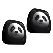 Adorable paire fantaisiste de panda de bande dessinée de-Type A